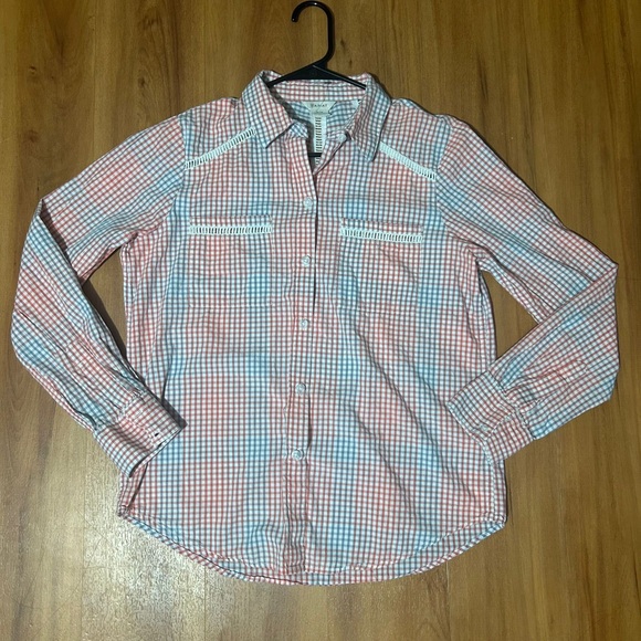 Ariat Tops - Ariat Red and Gray Checkered Shirt